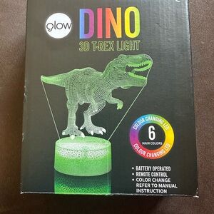 T-Rex 3D with Color-Changing Light